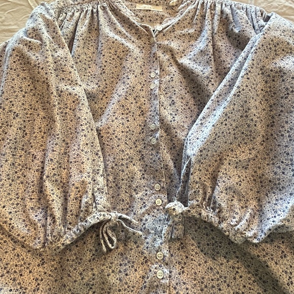 Doen O’keefe California Wild Flower Corduroy Blouse (M) - Picture 5 of 7